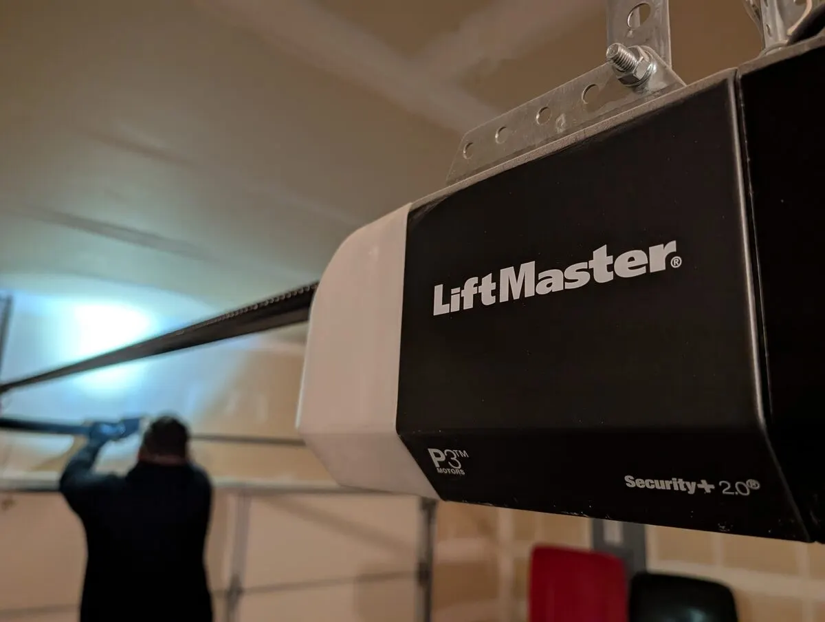 LiftMaster garage door opener installation in Boise